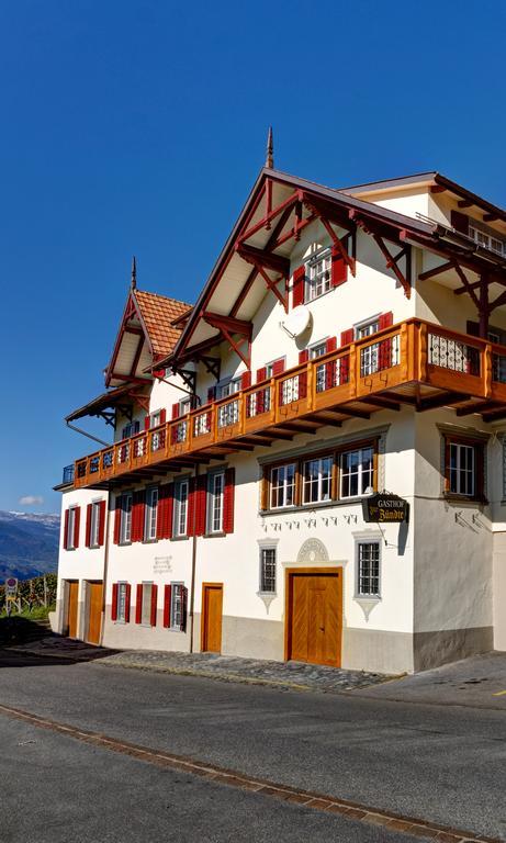 Gasthof zur Bündte Jenins Exterior foto
